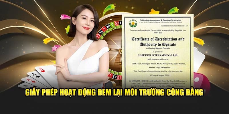 Giấy Phép Hoạt Động: Tại sao nó quan trọng cho casino trực tuyến?